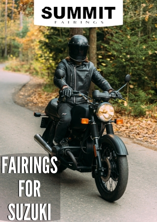 Create Your Own Custom Fairings