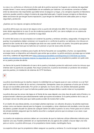 De qué manera los cerrajeros pueden incrementar la seguridad de su piso