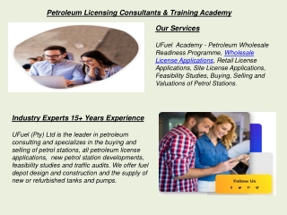 Petroleum Licensing Consultants & Training Academy