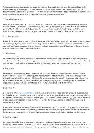 Tips de Cerrajeros Economicos Alicante para resguardar su residencia