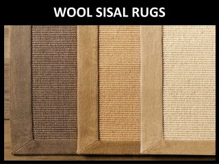 Wool Sisal Rugs Dubai