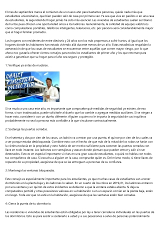 Consejos de un cerrajero para resguardar su residencia