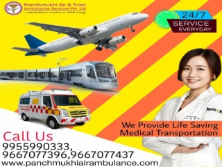 Get Harmless Evacuation by Panchmukhi Air Ambulance Service in Bangalore and Hyderabad