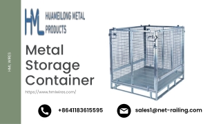 Metal Storage Container