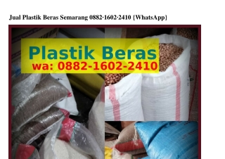 Jual Plastik Beras Semarang Ô88ᒿ_1ϬÔᒿ_ᒿ41Ô(WA)