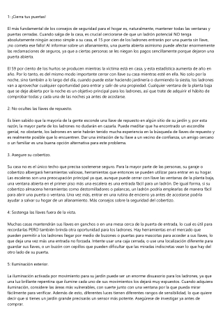 Consejos practicos para mantener la seguridad de su vivienda en buen estado