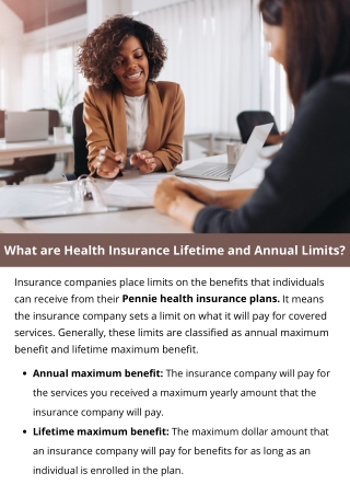What are Health Insurance Lifetime and Annual Limits