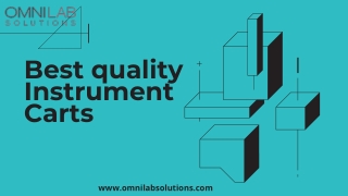 Best quality Instrument Carts