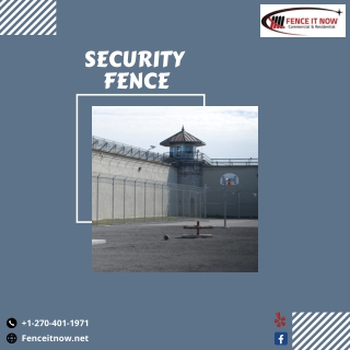 Order Affordable Commercial Fencing in Louisville