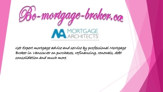 Top mortgage broker Vancouver