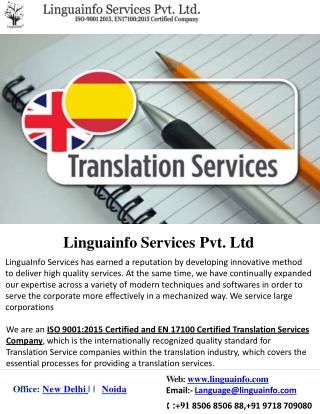Translation Companies In India