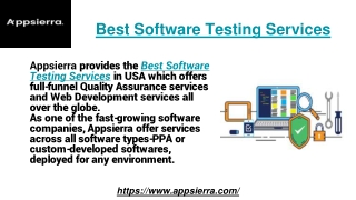 Best Software Testing Services
