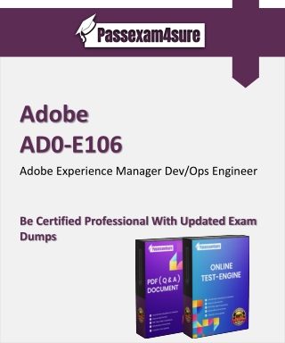 AD0-E106 Dumps PDF - Adobe AD0-E106 Exam Questions