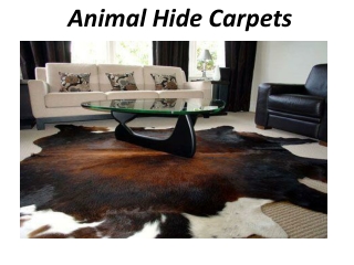 Animal Hide Carpets Abu Dhabi