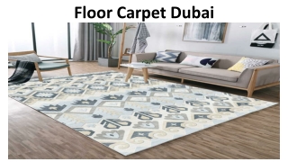 Floor Carpets Dubai
