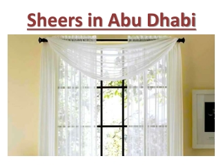Sheer In Dubai