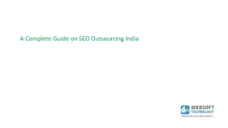 Get the Best outsource SEO India services through 6ixwebsoft technology