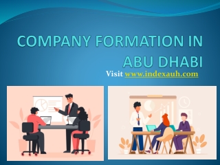 COMPANY FORMATION IN ABU DHABI