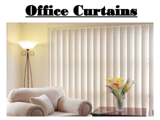 Office Curtains In Dubai