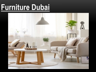 Furniture In Dubai