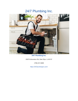 24_7 Plumbing Inc