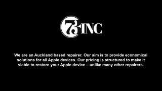 Apple Mac Store Auckland - 73INC