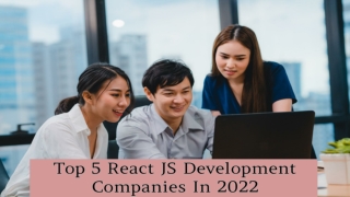 Best React JS Development Companies in 2022