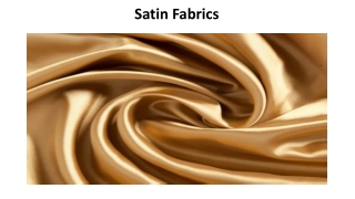 Satin Fabrics In Dubai