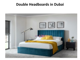 Double Headboards in Dubai
