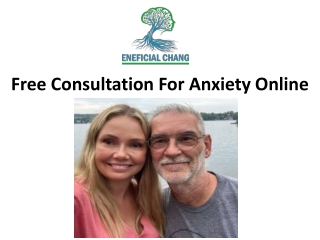 Free Consultation For Anxiety Online