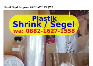 Plastik Segel Denpasar