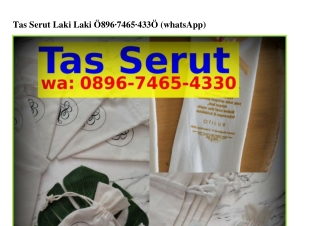 Tas Serut Laki Laki ౦8ᑫ6-7Կ65-Կ౩౩౦{WA}