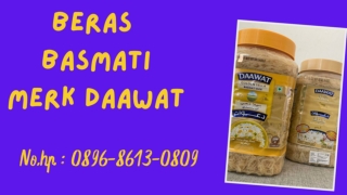 HARGA TERBAIK, WA : 0896-8613-0890, Distributor Beras Basmati Merk Daawat  Jogja