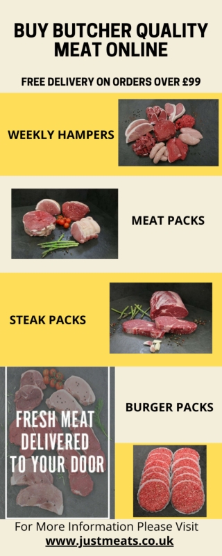 Buy Butcher Quality Meat Online