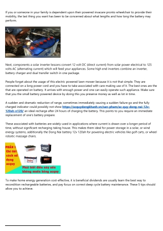 Your (Everybody's) Car Battery Is Death! Now What?