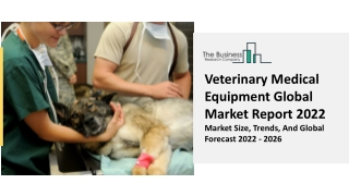 Veterinary Medical Equipment Market Segmentation, Demand And Analysis Report