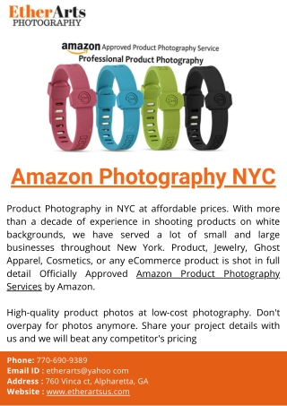 Amazon Photography NYC
