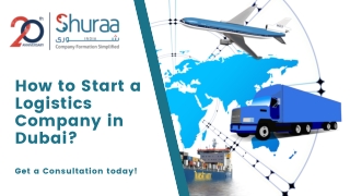 How to Start a Logistics Company in Dubai