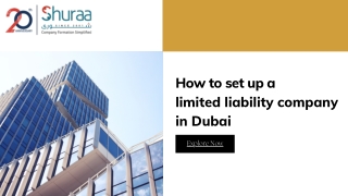 How to Set Up a Limited Liability Company in Dubai and the UAE