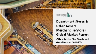Global Department Stores & Other General Merchandise Stores Market