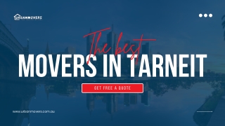 Movers in Tarneit – Urban Movers