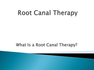 Root Canal Therapy