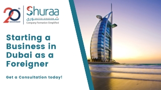 Starting a Business in Dubai as a Foreigner