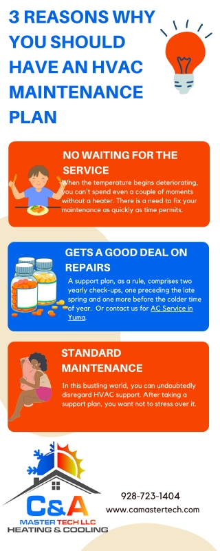 3 reasons why you should have an HVAC maintenance plan