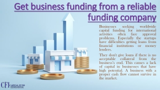 Secured capital funding