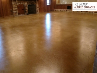 stained stamped concrete Ephrata, PA