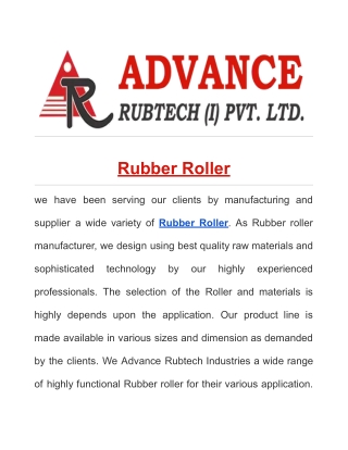 Rubber Roller