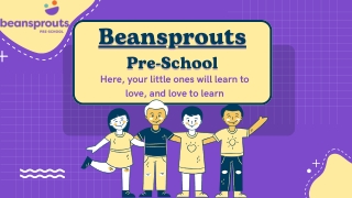 Best Play School in Gurgaon - Beansprouts Pre School