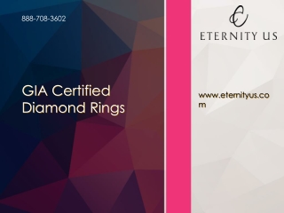 Buy GIA Certified Diamond Rings Online