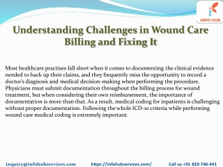 Understanding Challenges in Wound Care Billing and Fixing It PDF